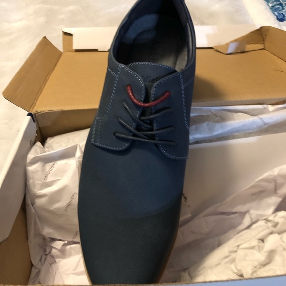 Saddlebred Mens Style Jack Color Navy Oxford Shoes BNIB - Picture 1 of 6